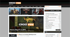 Desktop Screenshot of crossfire.nu